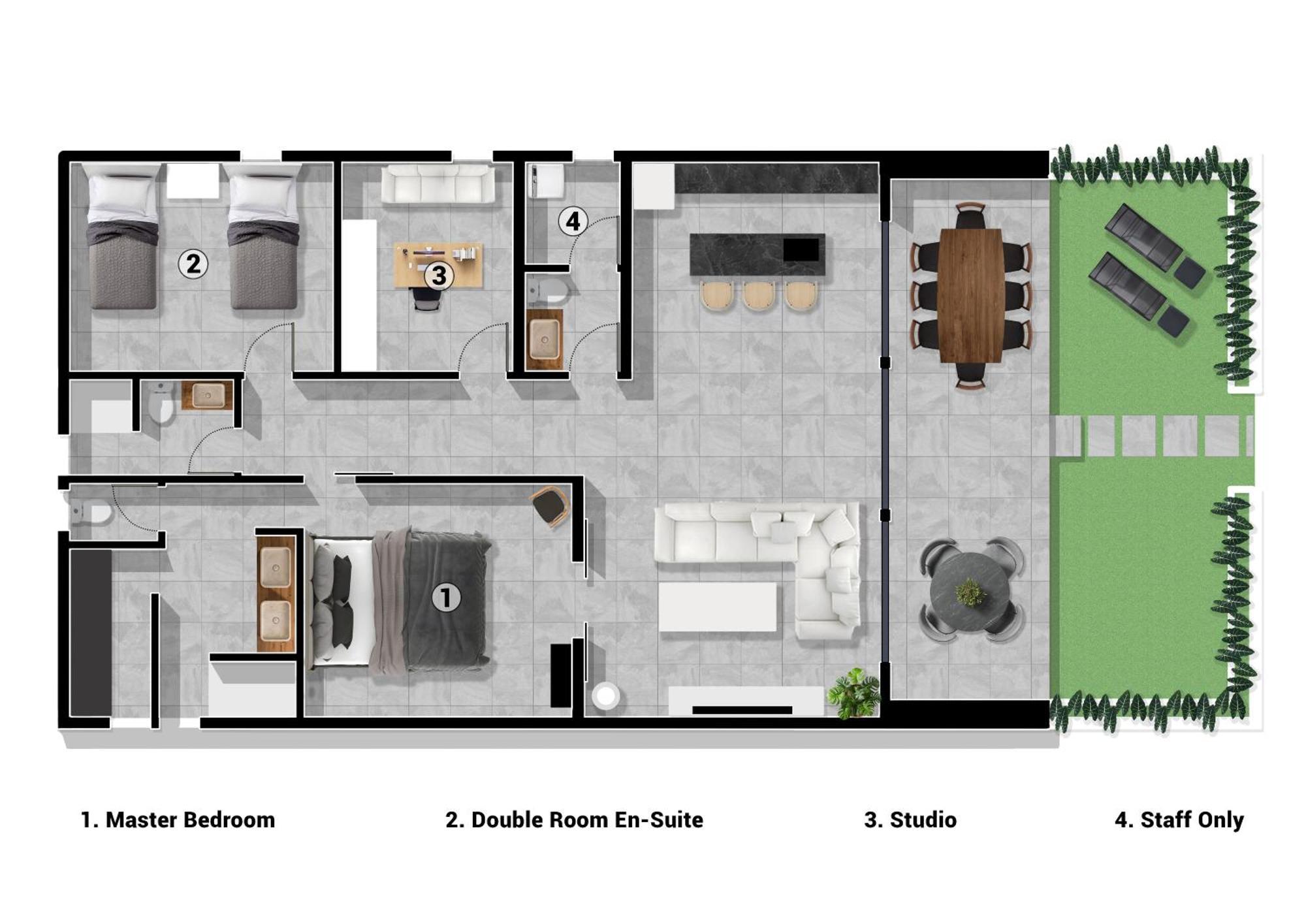 The Oasis Residence Jambiani  Exterior photo